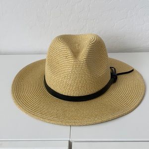 Wide brim fedora